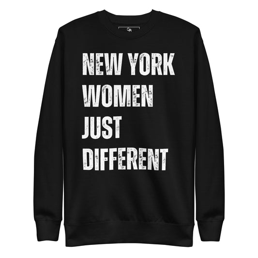 New York Women Just Different Sweatshirt